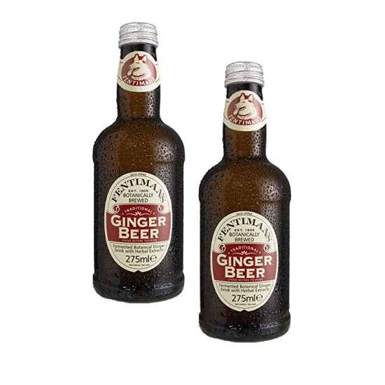 Fentimans Ginger Beer Glass Bottle 275ml - 2 For £1