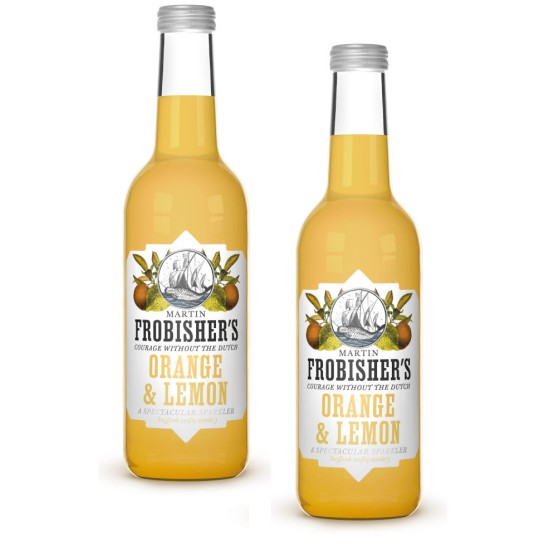 Frobishers Orange & Lemon Glass Bottled Drink 330ml - 2 For £1