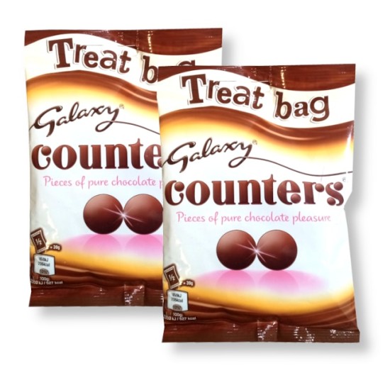 Galaxy Counters Treat Bag 78g - 2 For £1.49