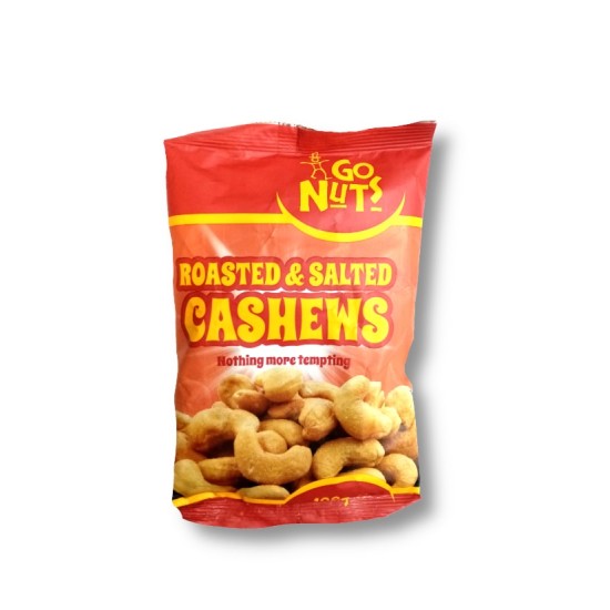 Go Nuts Roasted & Salted Cashew Nuts 100g