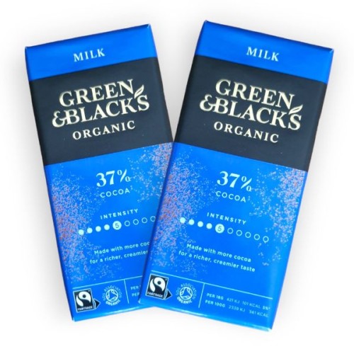 Green Blacks Organic 37 Cocoa Milk Chocolate 90g