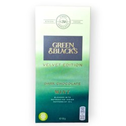 Green & Blacks Velvet Edition Dark Chocolate Mint 90g