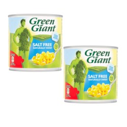 Green Giant Salt Free Sweetcorn 340g 2 for £1