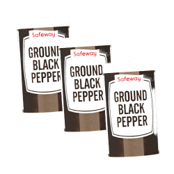 Ground Black Pepper 25g - 3 For £1