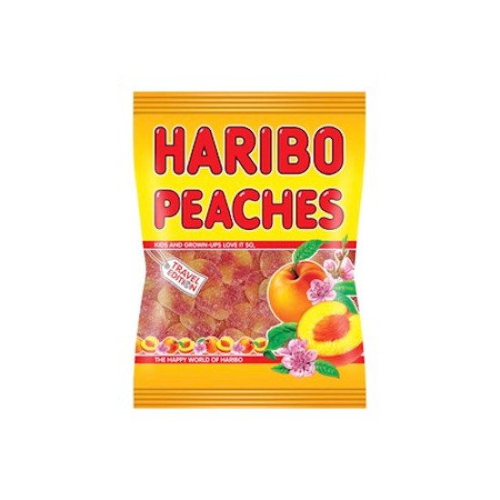Haribo Peaches Big Bag Travel Edition 500g
