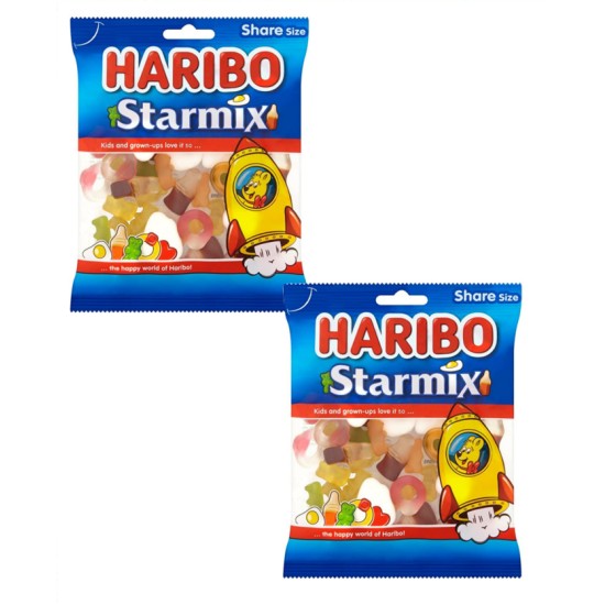 Haribo Starmix Large Bag 180g - 2 for £1.50