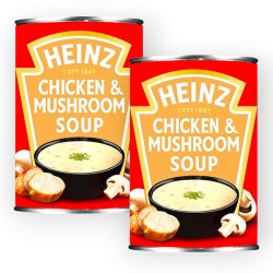 Heinz Cream of Mushroom Soup 400g - 2 For £1.50