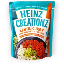 Heinz Creationz Lentil Curry with Dhal Spices & Tomatoes 250g