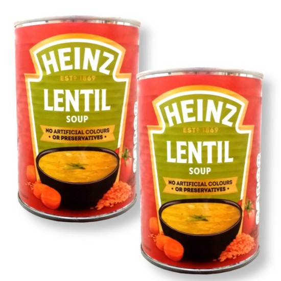 Heinz Lentil Soup 400g - 2 For £1.50