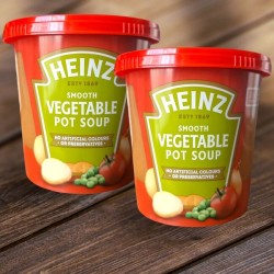 Heinz Smooth Vegetable Pot Soup 355g - 2 For £1.50