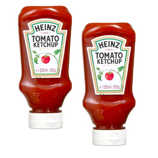 Heinz Tomato Ketchup 220g - 2 For £1