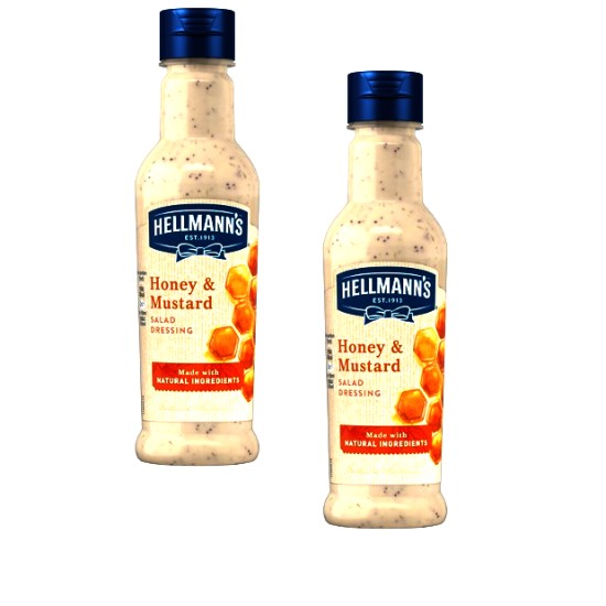 Hellmans Honey & Mustard Sauce 210ml - 2 For £1