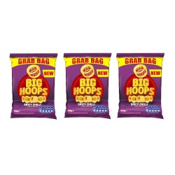 Hula Hoops Big Hoops spicy Chilli 50g - 3 For £1