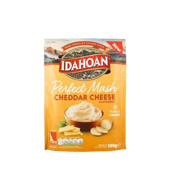 Idahoan Perfect Mash Cheddar Cheese Flavoured 109g