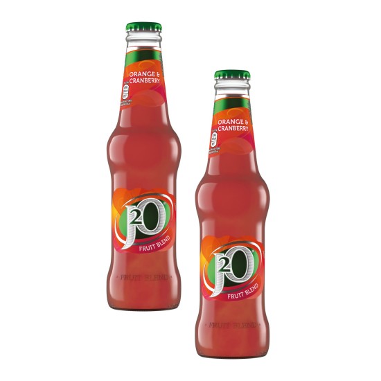 J2O Orange & Cranberry 275ml - 2 For £1