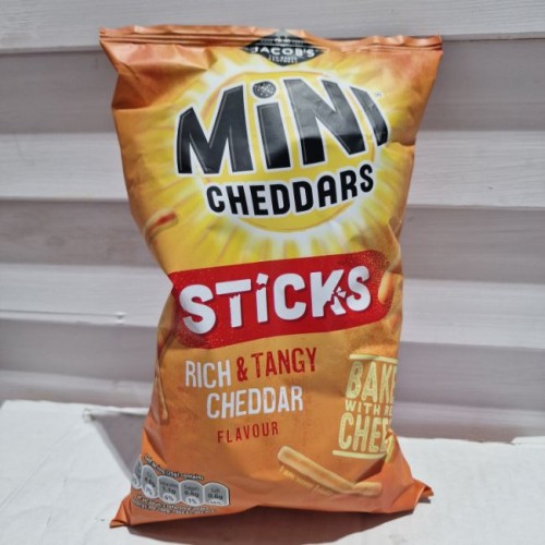 Jacobs Mini Cheddars Sticks Rich & Tangy Cheddar 150g