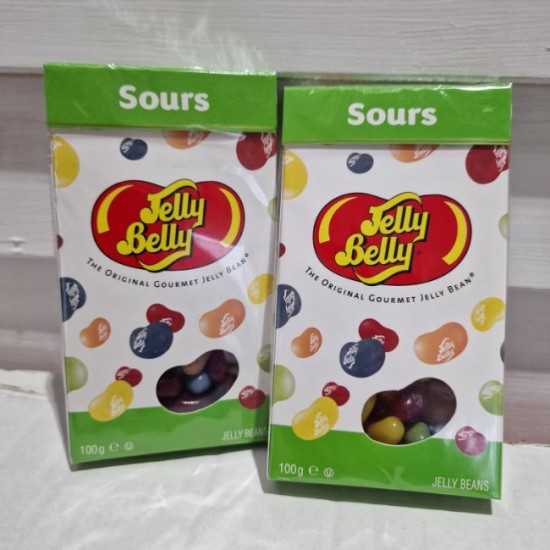 Jelly Belly Sours Jelly Beans 100g - 2 For £1.49