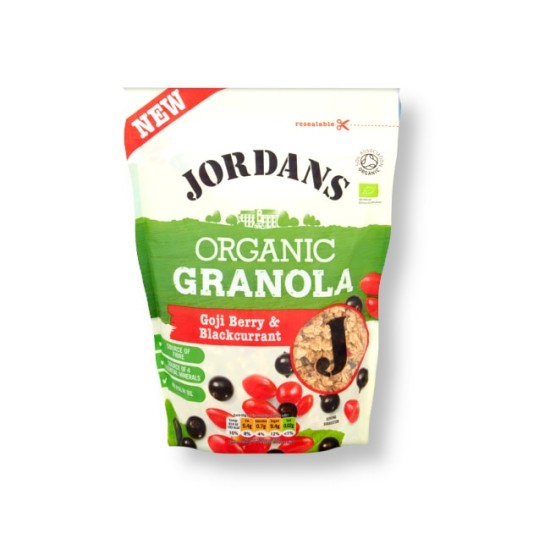 Jordans Organic Granola Goji Berry & Blackcurrant Cereal 400g