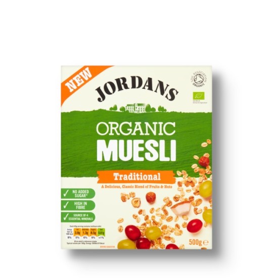 Jordans Organic muesli Traditional 500g