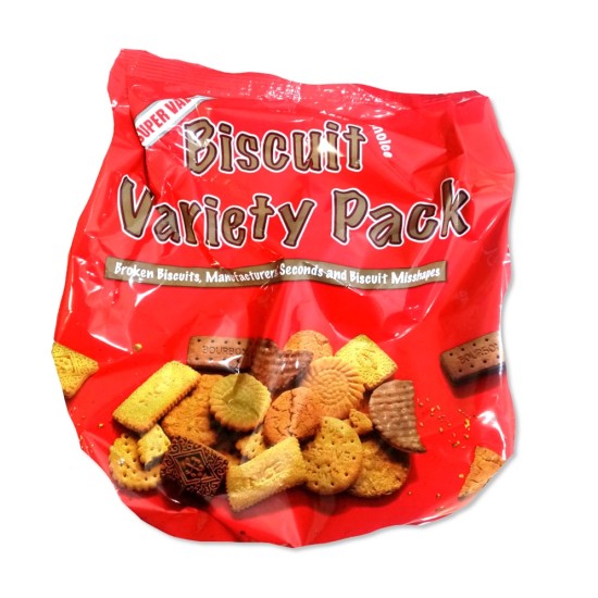 Keepers choice Biscuit Variety Pack Misshapes 500g - £1