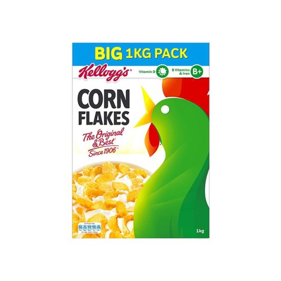Kelloggs Cornflakes Big 1kg Cereal