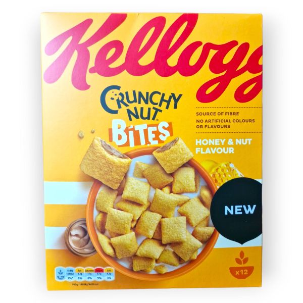 Kelloggs Crunchy Nut Bites Honey & Nut Flavour 375g