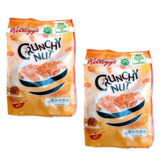 Kelloggs Crunchy Nut Cereal Bag 210g - 2 For £1.50
