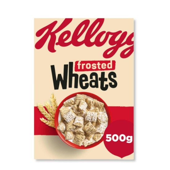 Kelloggs Frosted Wheats Cereal 500g