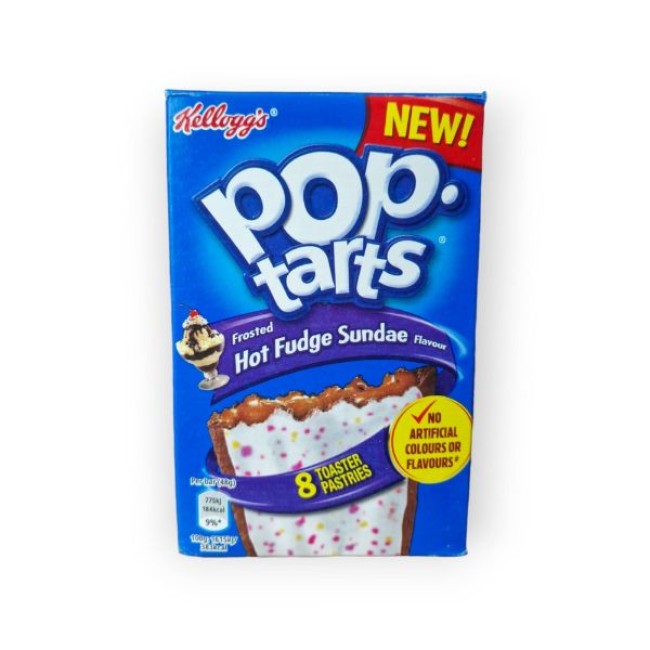 Kelloggs Pop Tarts Frosted Hot Fudge Sundae Flavour 8pk 384g 