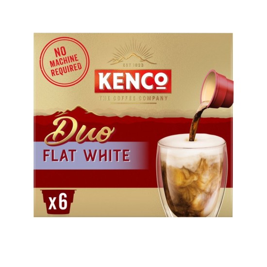 Kenco Duo Flat White 129g