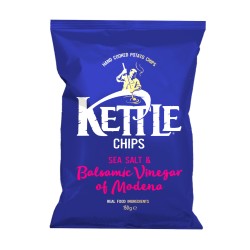 Kettle Sea Salt & Balsamic Vinegar Crisps 130g