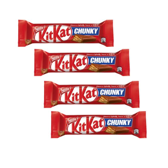 Nestle Kit Kat Chunky 40g - 4 For £1