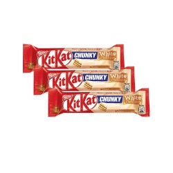 Nestle White Chunky Kit Kat 40g - 3 For £1