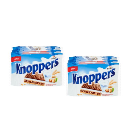 Knoppers Crispy Milk Chocolate Hazelnut Wafer 100g 4 x 2 for £1