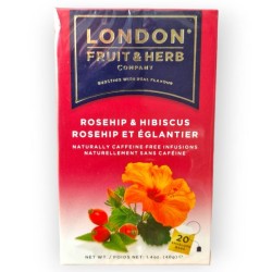 London Fruit & Herb Company Rosehip & Hibiscus Infusions 20's