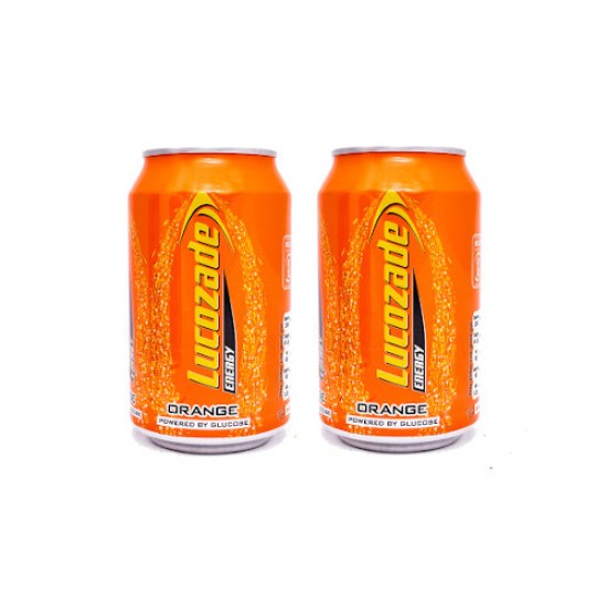 Lucozade Energy Orange Can 330ml - 2 For £1