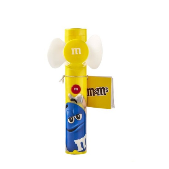 M & M's Battery Fan with Batteries & 20g M&M's Sweets Assorted Colours
