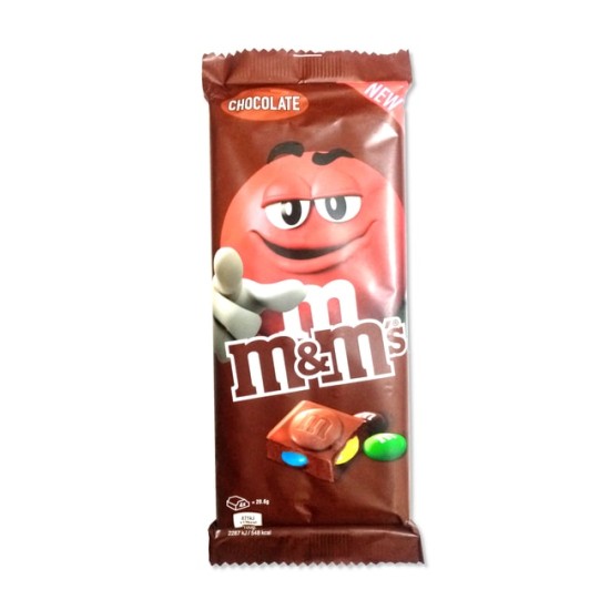 M&Ms Chocolate Bar with M&ms Minis 165g