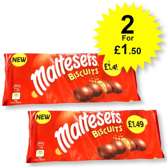 Maltesers Biscuits 110g - 2 For £1.49