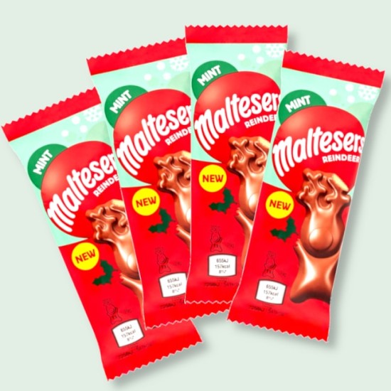 Maltesers Mint Reindeer 29g - 4 For 99p