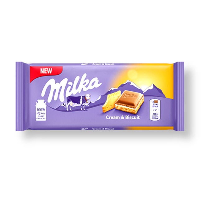 Milka Cream Biscuit Bar G