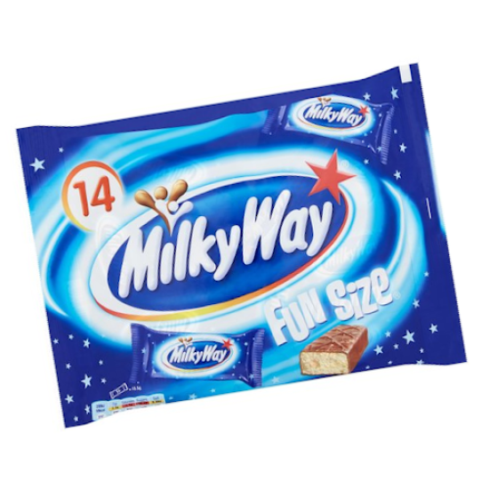 Milky Way Fun Size Chocolate Bars 14x15.5g