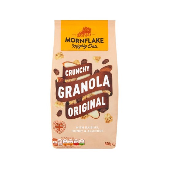 Mornflake Crunghy Granola Original Raisin Honey & Almonds 500g