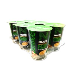 Naked Rice Japanese Katsu Curry Pot 78g x 6 - CASE PRICE