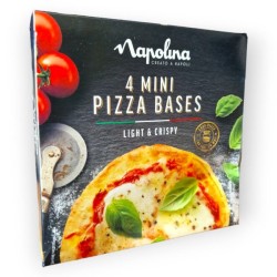 Napolina 4 Mini Pizza Bases 300g