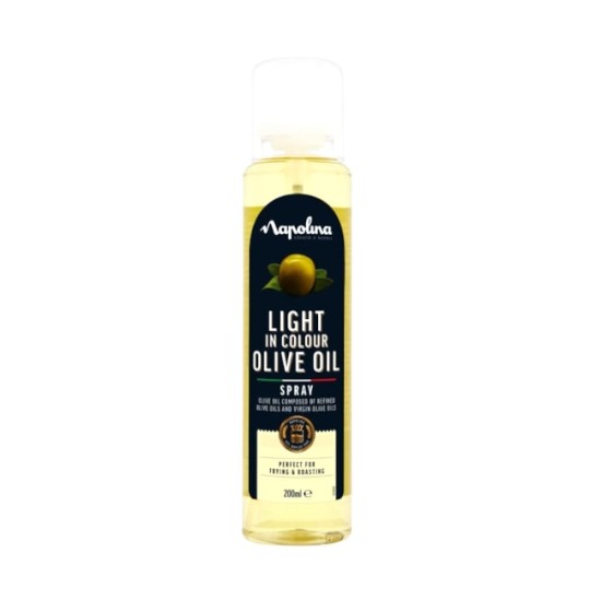 Napolina Light in Colour Olive Oil Spray 200ml