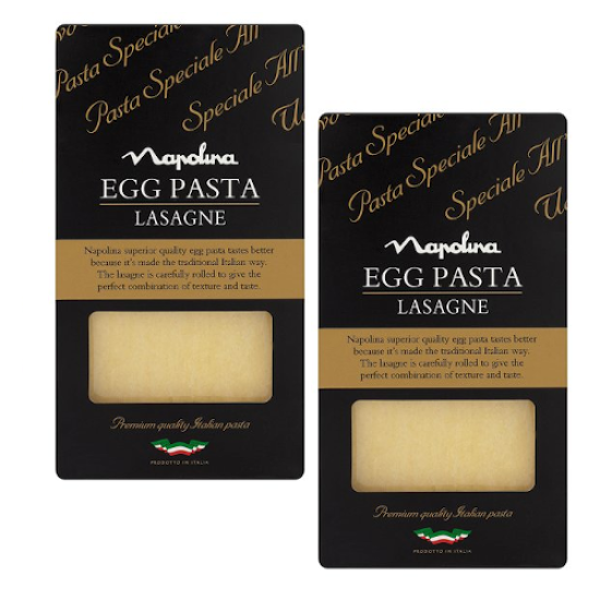 Napolina Lasagne Sheets 375g - 2 For £1