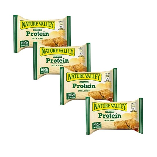 Nature Valley Soft Baked Protein Oat honey Bar 38g - 4 for £1