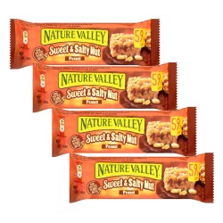 Nature Valley Sweet & Salty Nut Roasted Peanut Bar 30g - 4 For £1