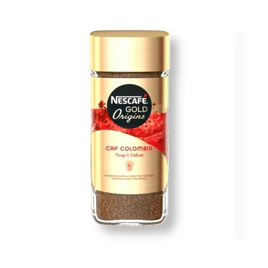 Nescafe Gold Original Cap Colombia Fruity & Delicate Instant Coffee 100g